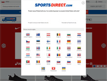 Tablet Screenshot of pl.sportsdirect.com