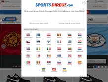 Tablet Screenshot of de.sportsdirect.com